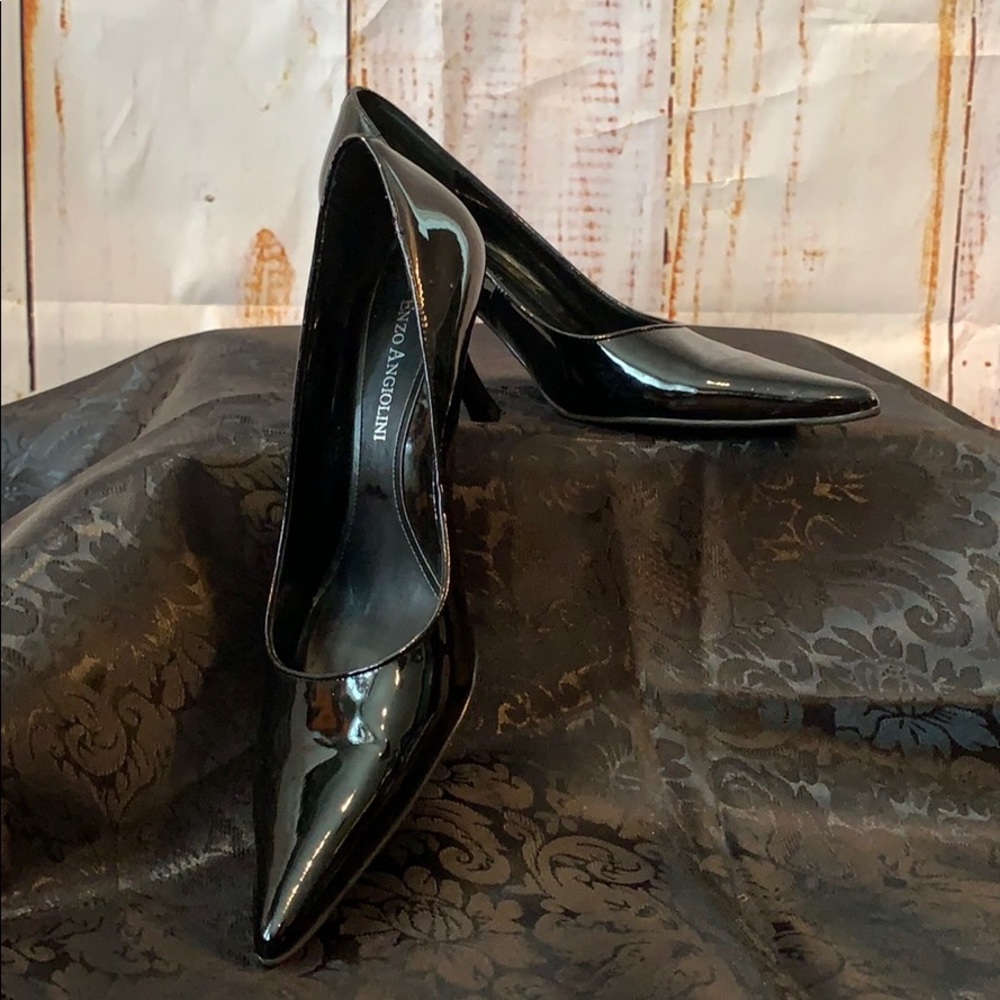 Enzo Patent Leather heels